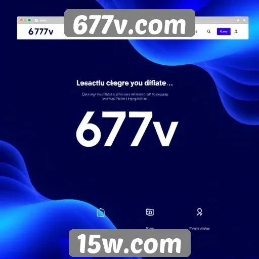 Impacto do design da interface no 677v.com