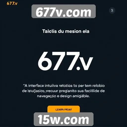 Usuários elogiam interface intuitiva do 677v.com